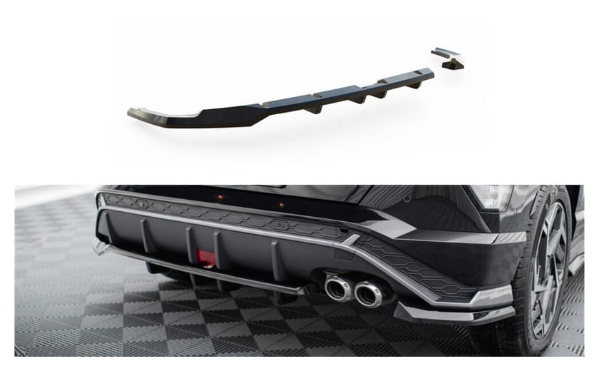 Splitter Hyundai Kona N-Line II Tył Środkowy z Dyfuzorem