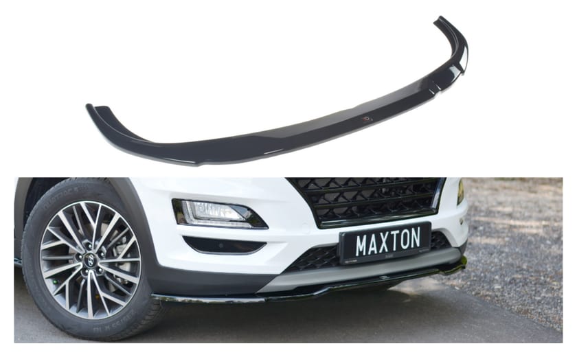 Splitter Hyundai Tucson III Facelift przód v.2 Gloss Black