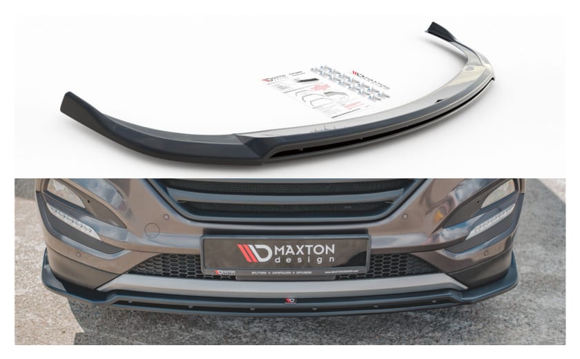 Splitter Hyundai Tucson III przód Gloss Black