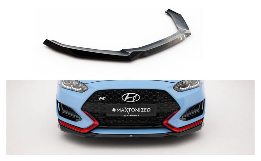 Splitter Hyundai Veloster N Mk2 Przód v.1