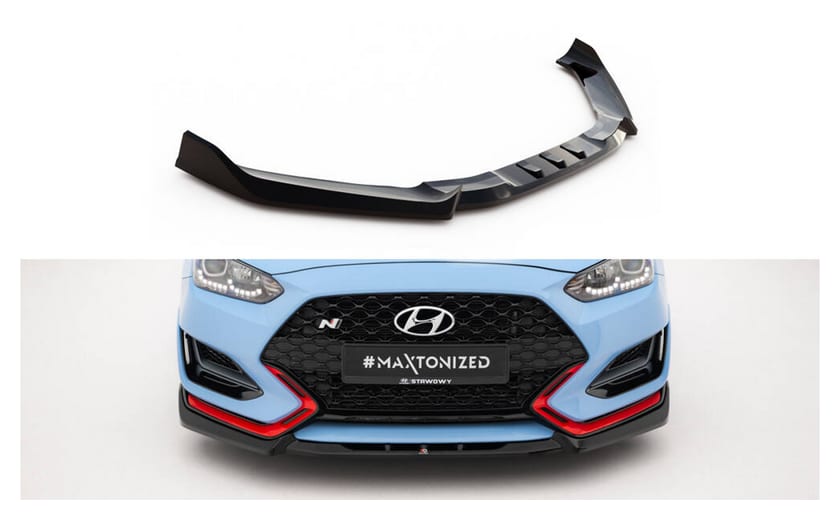 Splitter Hyundai Veloster N Mk2 Przód v.2