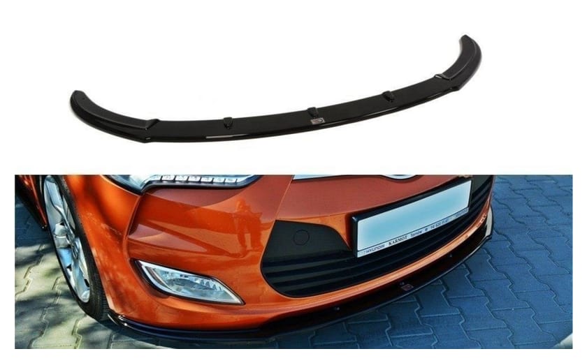 Splitter Hyundai Veloster przód Gloss Black