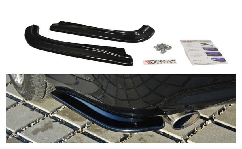 Splitter Infiniti G37 Tył Gloss Black