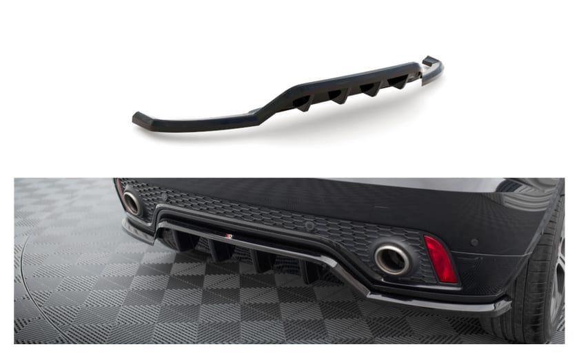 Splitter Jaguar E-Pace R-Dynamic I Tył Środkowy z Dyfuzorem