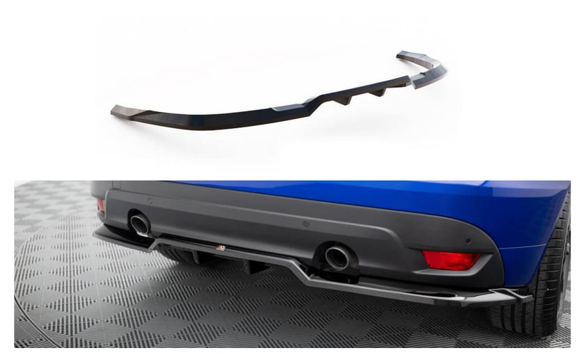 Splitter Jaguar F-Pace R-Sport Mk1 Tył Środkowy z Dyfuzorem