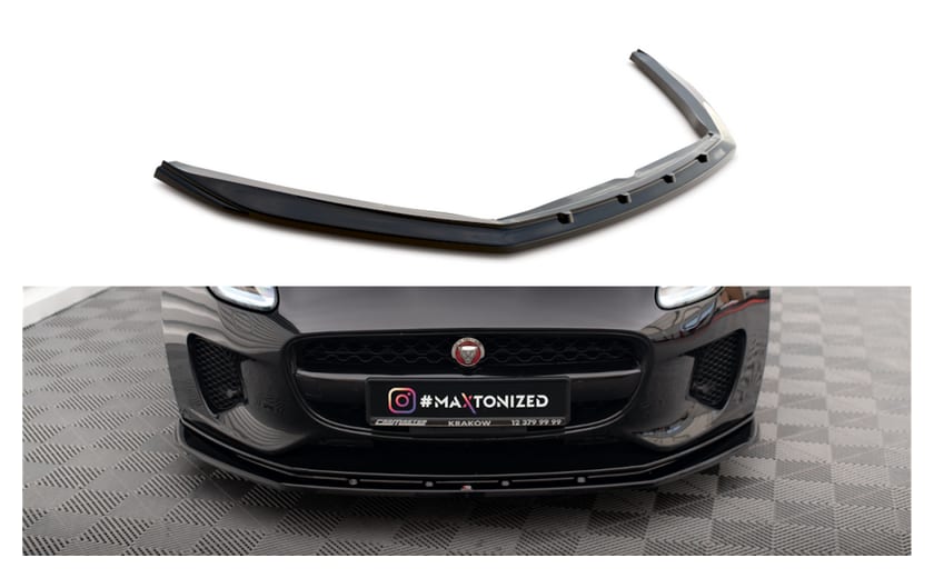 Splitter Jaguar F-Type I Facelift przód v.1 Gloss Black