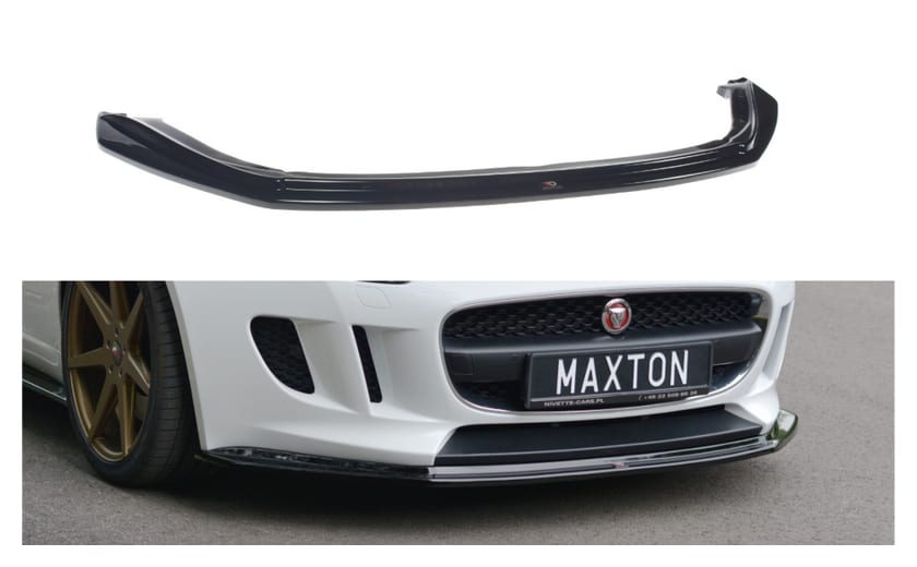 Splitter Jaguar F-TYPE przód v.1 Gloss Black