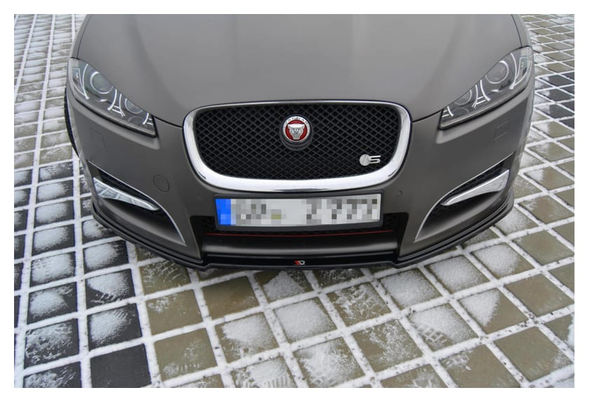 Splitter Jaguar XF (X250) I SPORTBRAKE S-PACK przód Gloss Black