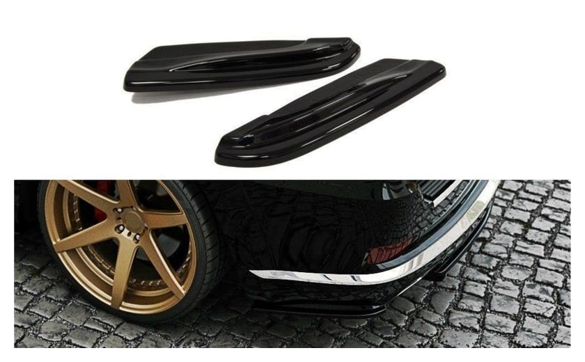 Splitter Jeep Grand Cherokee WK2 Summit Facelift Tył Boczne Gloss Black
