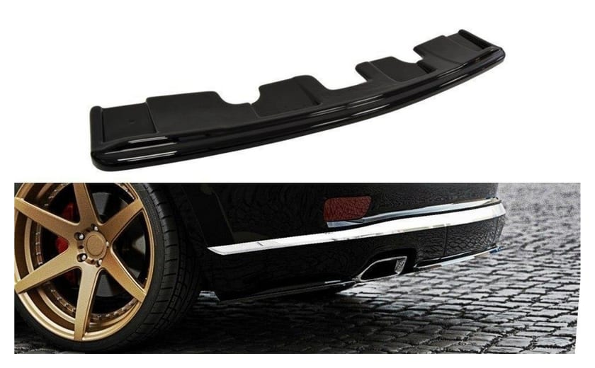 Splitter Jeep Grand Cherokee WK2 Summit Facelift Tył Środkowy Bez Dyfuzora Gloss Black