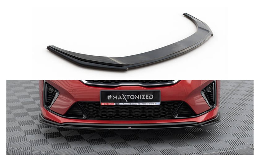 Splitter Kia Ceed III GT GT-Line Proceed I przód v.1 Gloss Black