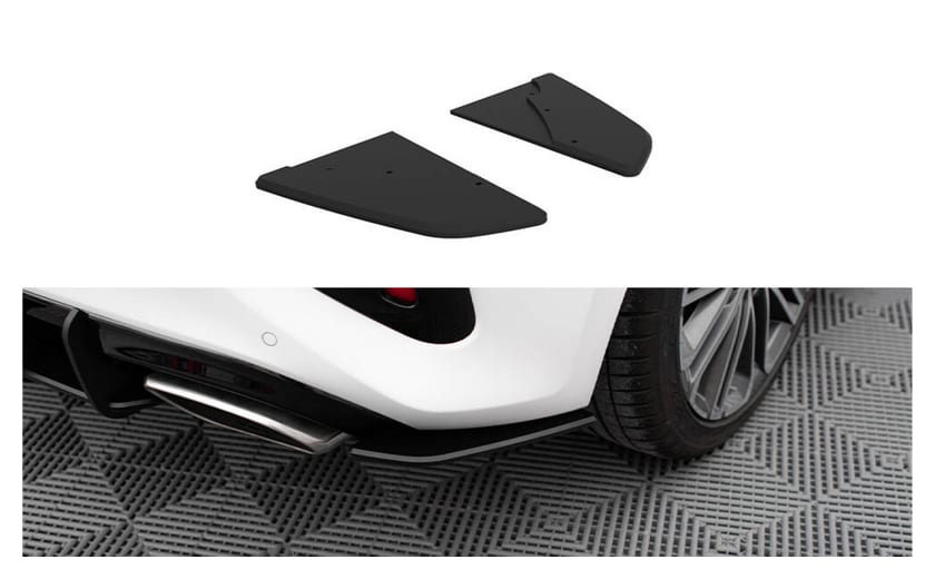 Splitter Kia Ceed III GT Tył Boczne Street Pro Black-Red