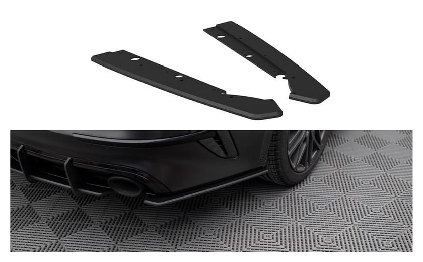Splitter Kia ProCeed I GT Facelift Tył Boczne Street Pro Black-Red