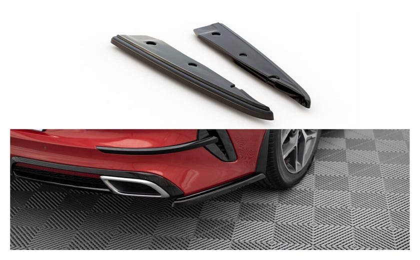 Splitter Kia ProCeed I GT GT-Line Tył Boczne Gloss Black