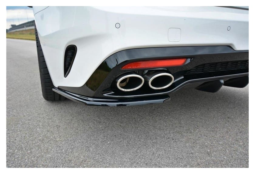 Splitter Kia Stinger I GT GT-Line Tył Boczne Gloss Black