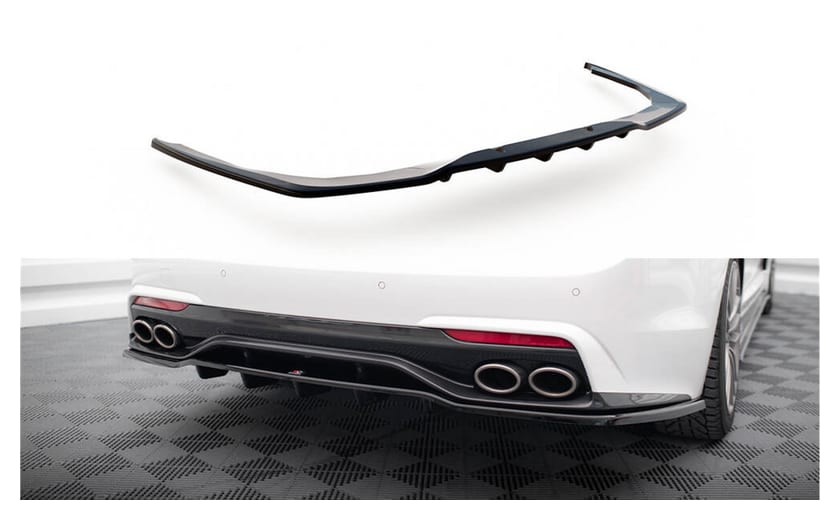 Splitter Kia Stinger I GT GT-Line Tył Środkowy z Dyfuzorem