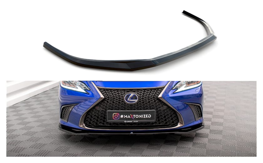 Splitter Lexus ES VII F Sport przód v.1 Gloss Black