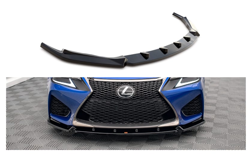 Splitter Lexus GS F IV Facelift przód v.1 Gloss Black