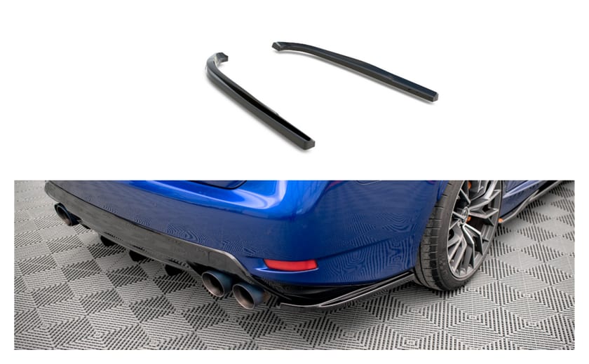 Splitter Lexus GS F IV Facelift Tył Boczne Gloss Black