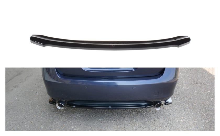 Splitter Lexus GS III Tył Środkowy Gloss Black