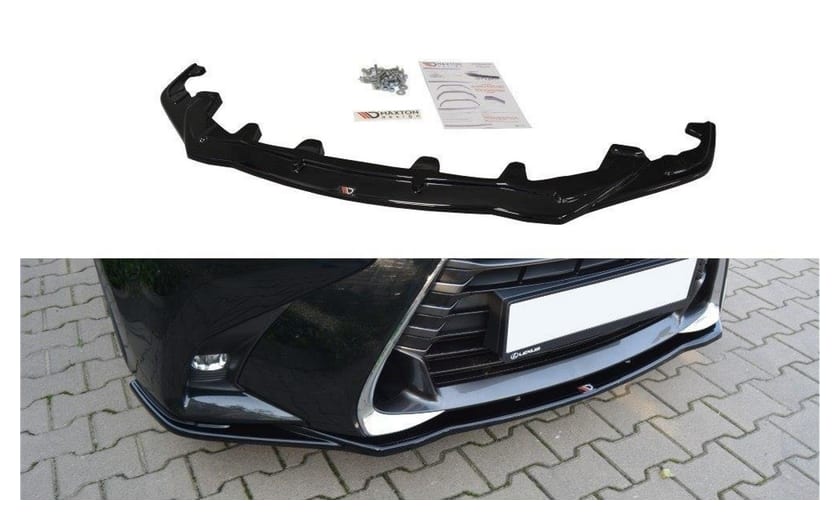 Splitter Lexus GS IV Facelift przód v.1 Gloss Black