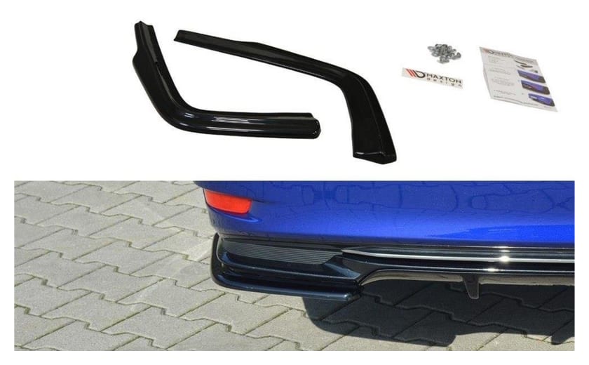 Splitter Lexus GS IV Facelift Tył Boczne Gloss Black