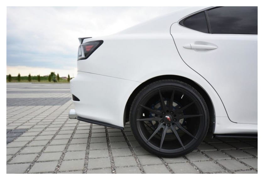 Splitter Lexus IS II Tył Boczne Gloss Black