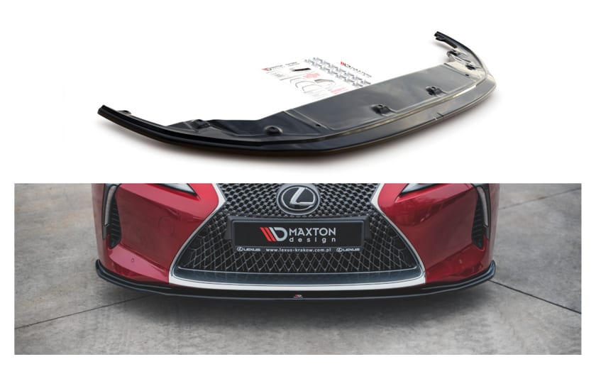 Splitter Lexus LC 500 przód v.2 Gloss Black