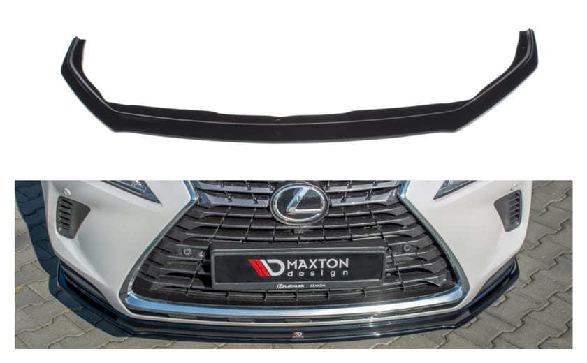 Splitter Lexus NX Facelift przód Gloss Black