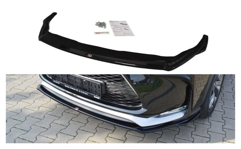 Splitter Lexus NX I F-Sport przód v.1 Gloss Black