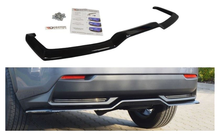 Splitter Lexus NX I H Tył Środkowy Bez Dyfuzora Gloss Black