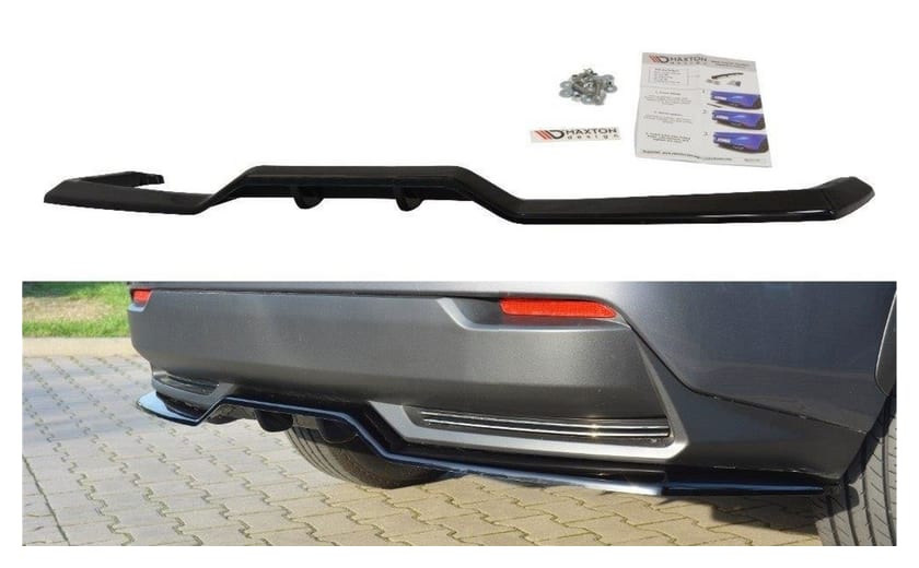 Splitter Lexus NX I H Tył Środkowy z Dyfuzorem Gloss Black
