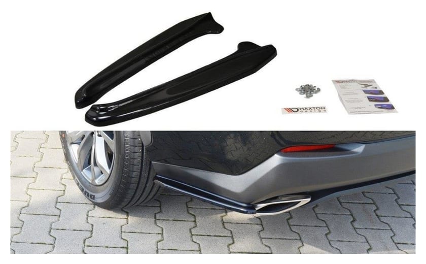 Splitter Lexus NX I T Tył Boczne Gloss Black