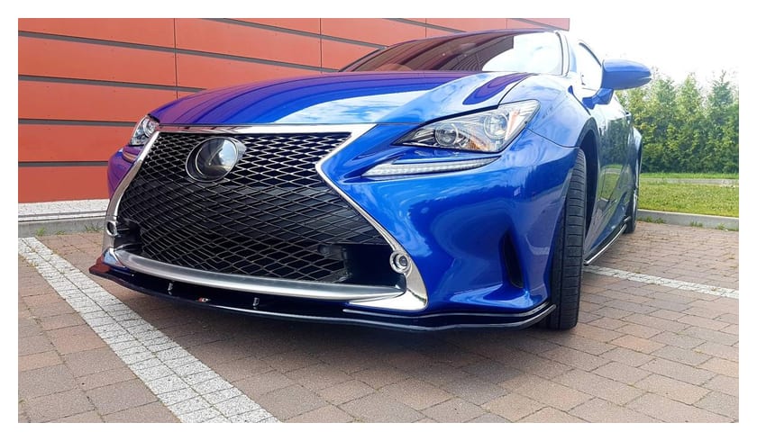 Splitter Lexus RC przód v.2 Gloss Black