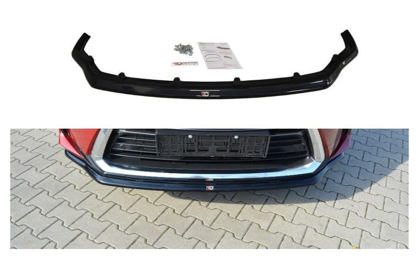 Splitter Lexus RX IV przód v.1 Gloss Black