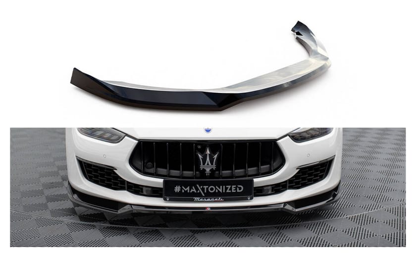 Splitter Maserati Ghibli III Facelift przód v.1