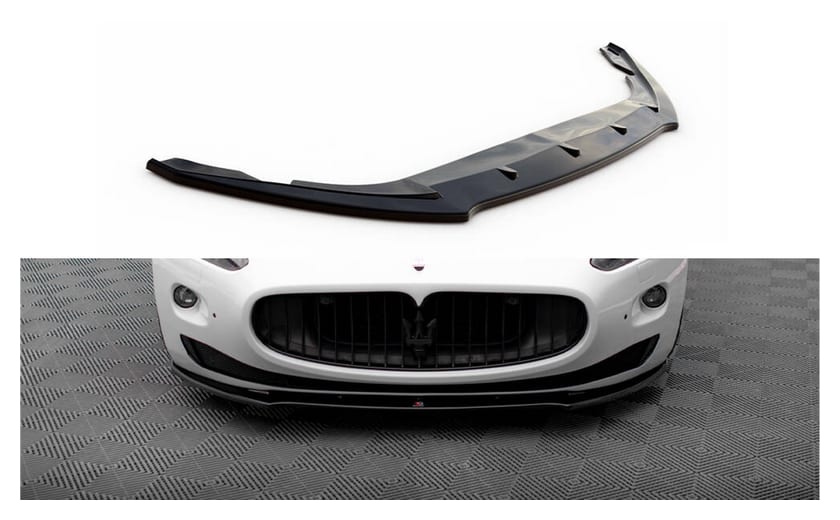 Splitter Maserati Granturismo I przód Gloss Black