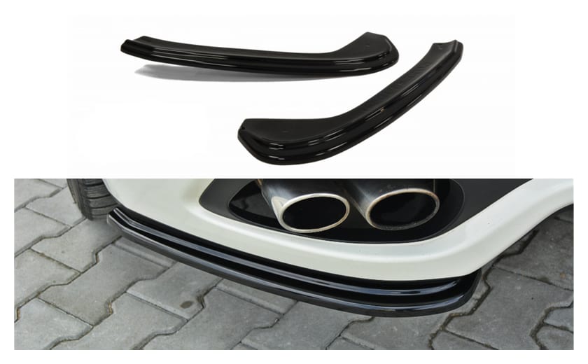 Splitter Maserati Granturismo I Tył Boczne Gloss Black