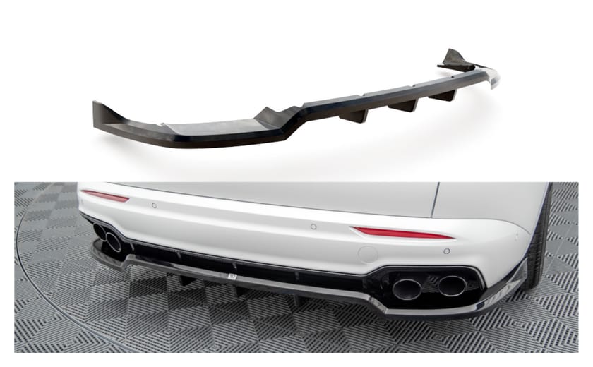 Splitter Maserati Grecale GT Modena I Tył Środkowy z Dyfuzorem