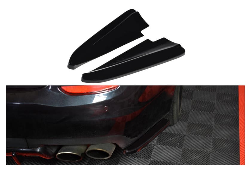 Splitter Maserati Quatroporte VI Tył Boczne Gloss Black
