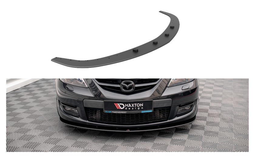 Splitter Mazda 3 I MPS Przód Pro Black