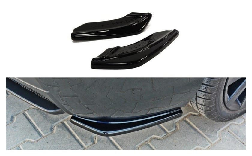 Splitter Mazda 3 I MPS Tył Boczne Gloss Black