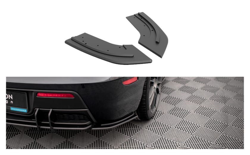 Splitter Mazda 3 I MPS Tył Boczne Street Pro Black