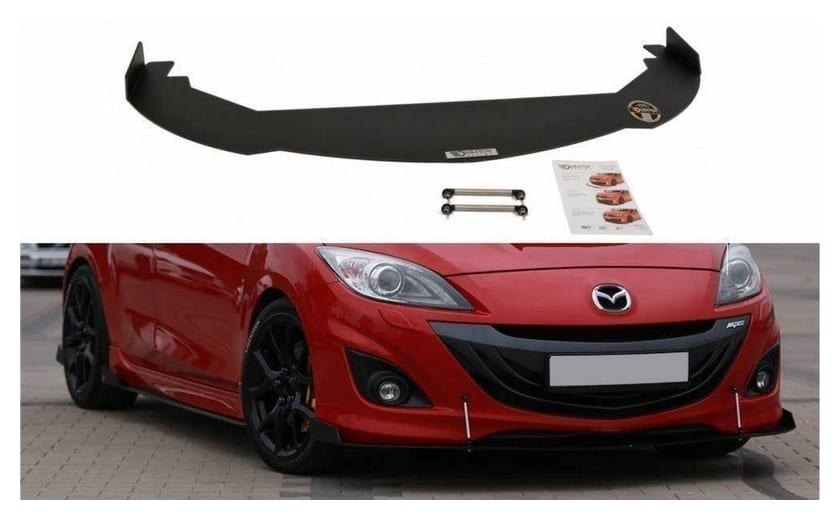 Splitter Mazda 3 II MPS przód Racing