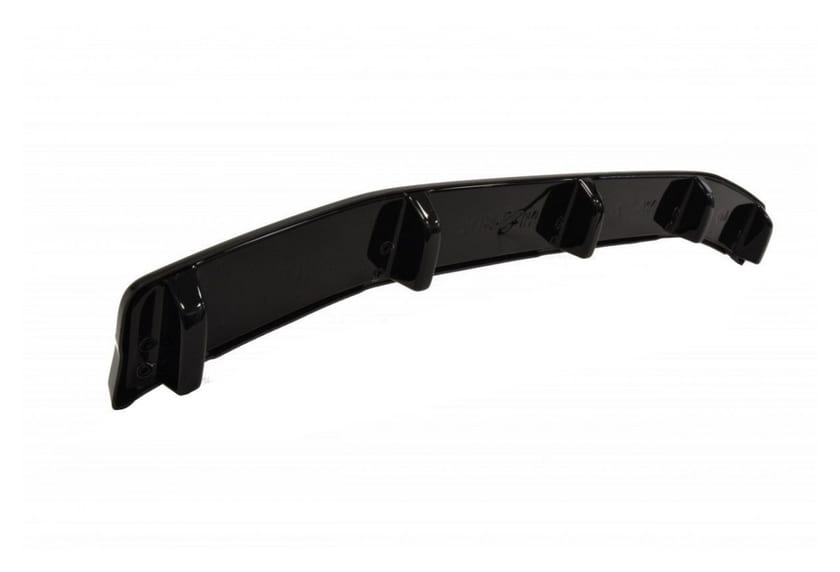 Splitter Mazda 3 II MPS Tył Środkowy z Dyfuzorem Gloss Black