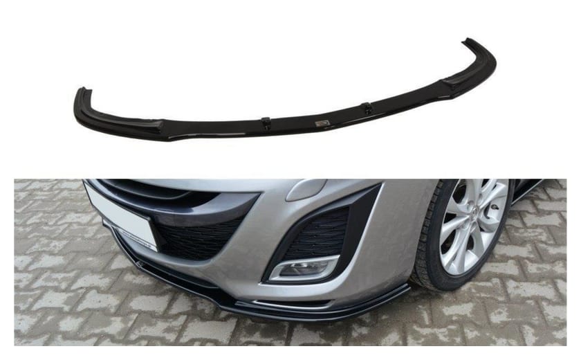 Splitter Mazda 3 II Sport przód Gloss Black