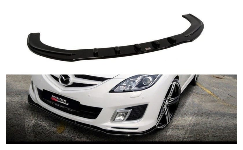 Splitter Mazda 6 II Dynamic Sport przód Gloss Black