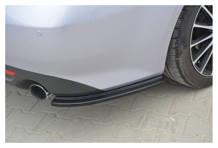 Splitter Mazda 6 II Sport Hatch Tył Boczne Gloss Black