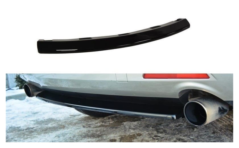 Splitter Mazda CX-7 Tył Środkowy Gloss Black