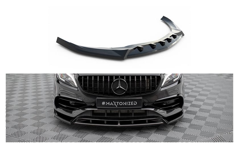 Splitter Mercedes-Benz A W176 Facelift przód v.2